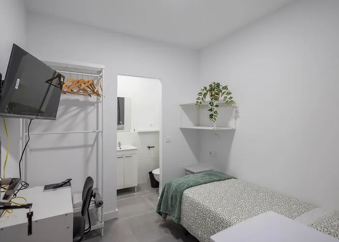 Coliving Mol-terrace, En-suite Bathroom, Fridge & Tv 3* ラスパルマス・デ・グランカナリア